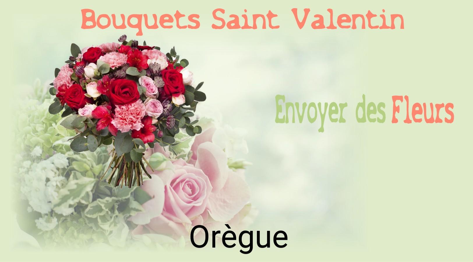 Roses de Saint-Valentin livrées à Orègue
